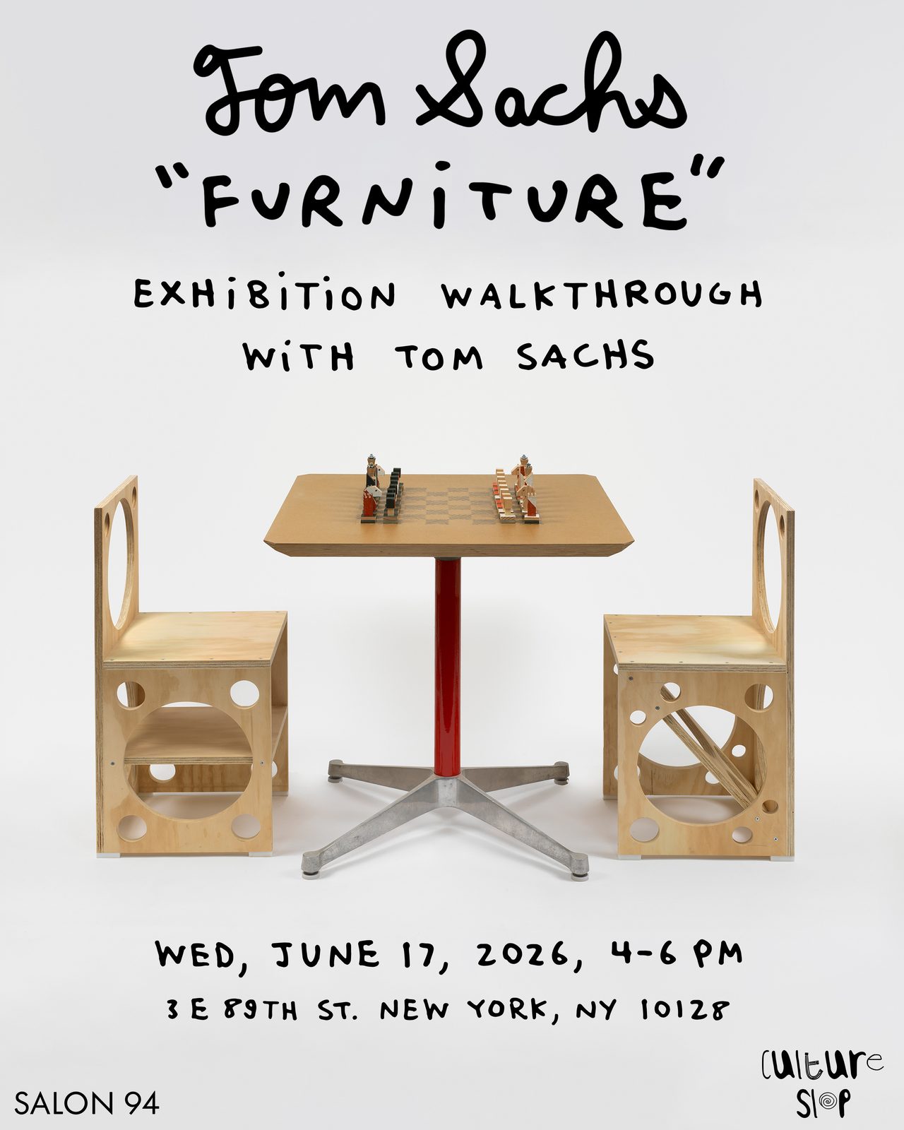 New York Release · Salon 94 — June 17 · 4–6PM, New York