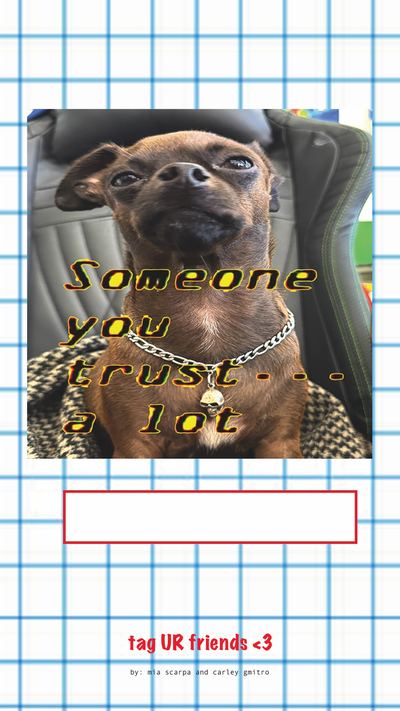 Someone you trust... a lot
